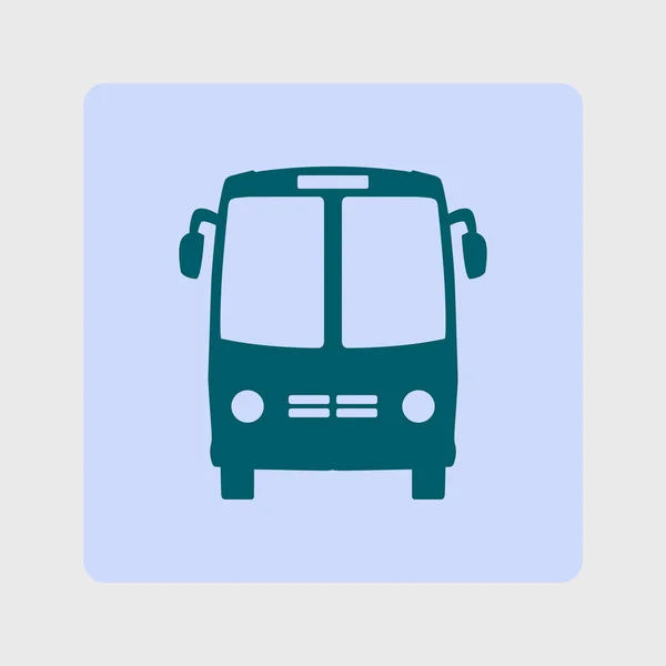 Bussymbol Schulbussimbol — Stockvektor