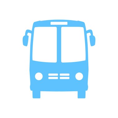 Otobüs simgesi. Schoolbus simbol.