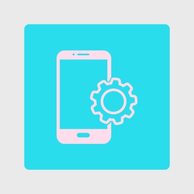 Akıllı telefon hizmetleri simgesi.