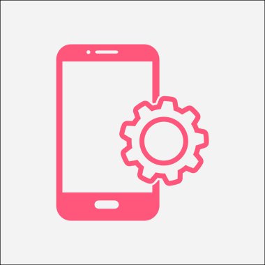 Akıllı telefon hizmetleri simgesi.