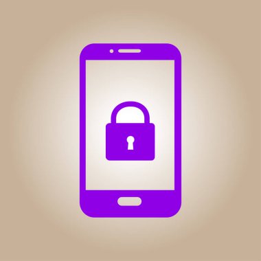 İnternet güvenliği konsepti ikonu. Tanımlama ve koruma simgesi.