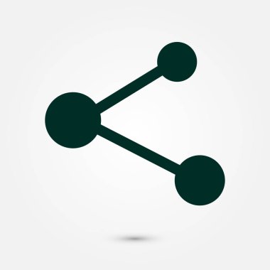 Pay işareti kutsal kişilerin resmi. Düz tasarım stili.