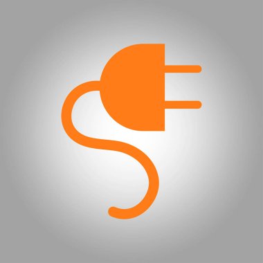 Vektör elektrik dolgu ağı düz simgesi.