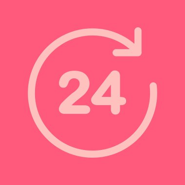 Saat saat etrafında bir gün simgesini açın..