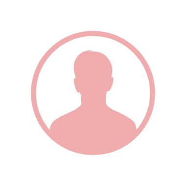 Kullanıcı simgesi simgesi. Kişi sembolü. İnsan avatarı. Düz stil. EPS 10.