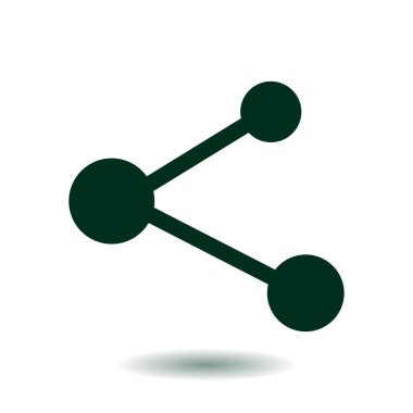 Pay işareti kutsal kişilerin resmi. Düz tasarım stili.