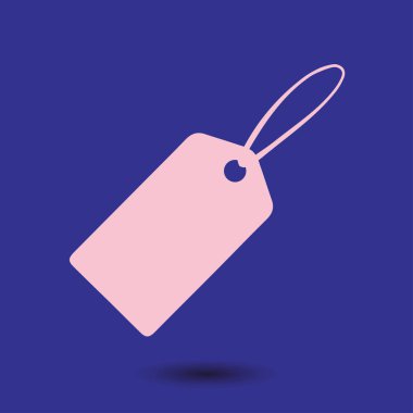 Satılık Etiketler simgesi. Fiyatı yüzde Satılık kapalı Etiketler. Düz tasarım stili. Vektör Eps 10.