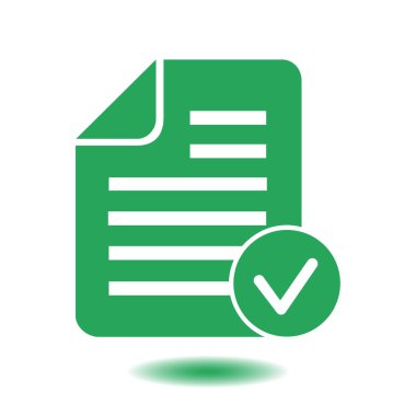 Ok simgesiyle belge.