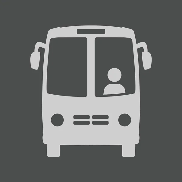 Bus Icon Schoolbus Simbol — Stock Vector