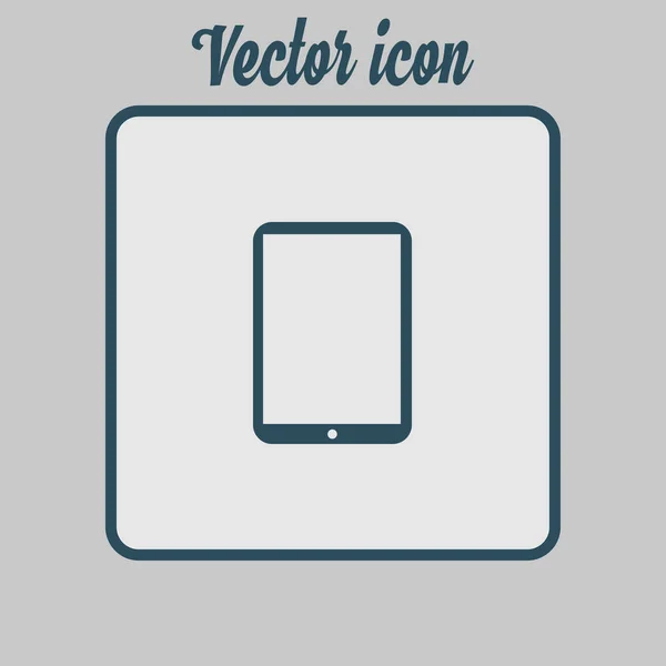 Modernes Digitales Tablet Symbol Flaches Design Vektor Folge — Stockvektor