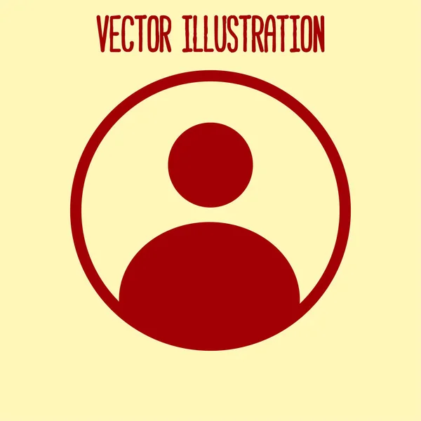 Pictogram Van Verbinding Gebruiker Aanmelden — Stockvector