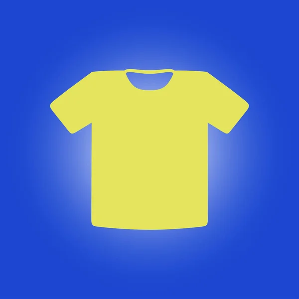 Skjorte Skilt Ikon Klær Symbol Flatdesign – stockvektor