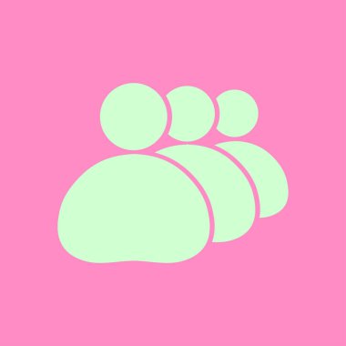 Kişi ya da sosyal işareti simgesi. 