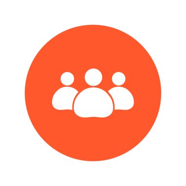 Takım iş simgesi. Ofis çalışanları ve iş takım.