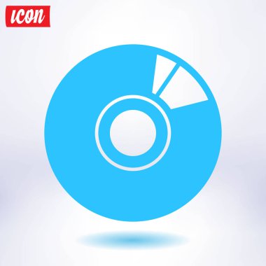 CD veya Dvd simgesini. Kompakt disk erkek.