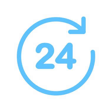 Saat saat etrafında bir gün simgesini açın..