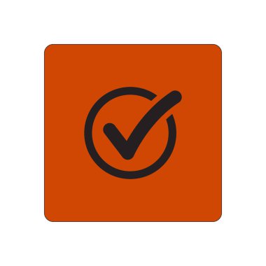 Liste düğme simgesini denetleyin. Onay işareti, yuvarlak işareti.