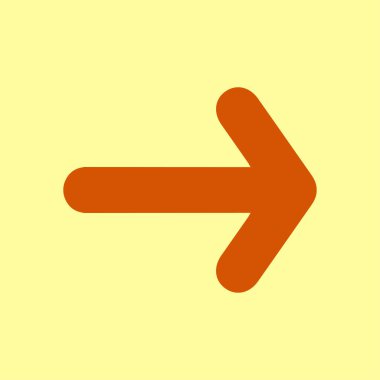 Ok simgesi. vektör illüstrasyonu