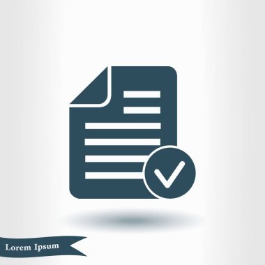 Ok simgesiyle belge.