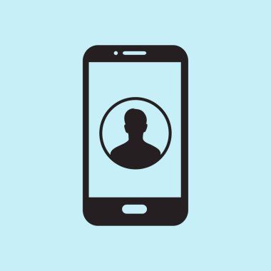 Internet güvenlik kavramı simgesi, kimlik ve koruma sembol, vektör çizim 