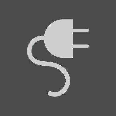 Vektör elektrik dolgu ağı düz simgesi.