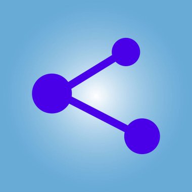 Pay işareti kutsal kişilerin resmi. Düz tasarım stili.