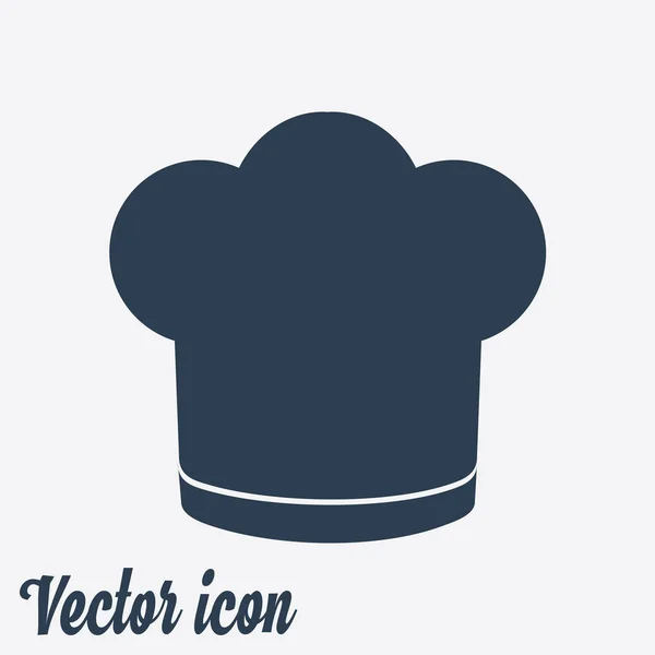 Ícone Sinal Chapéu Chef Chapéu Símbolo Cozinha —  Vetores de Stock