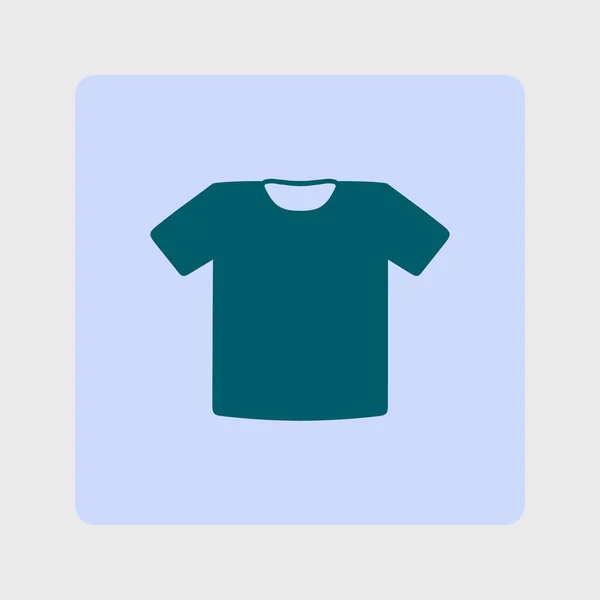 Icona Del Segno Della Maglietta Simbolo Dei Vestiti Stile Design — Vettoriale Stock