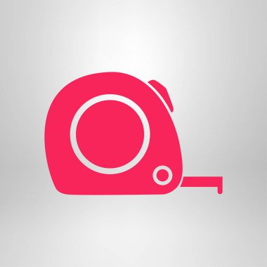  Mezura simgesi. Rulet inşaat erkek.