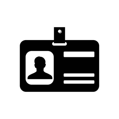 Kimlik kartı sembolü.