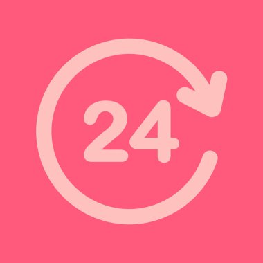 Saat saat etrafında bir gün simgesini açın..