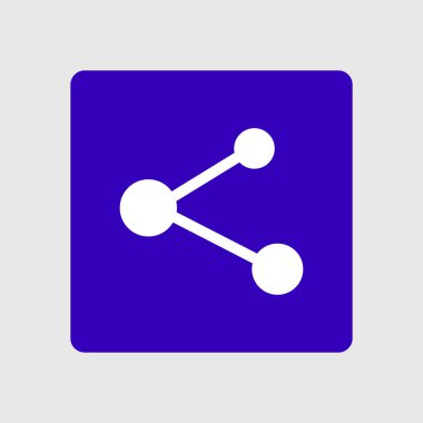 Pay işareti kutsal kişilerin resmi. Düz tasarım stili.