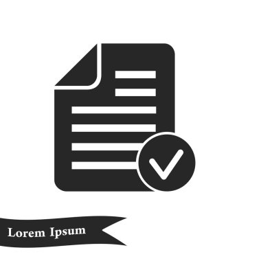 Ok simgesiyle belge.