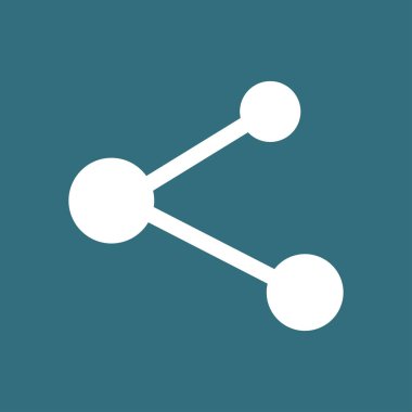 Pay işareti kutsal kişilerin resmi. Düz tasarım stili.