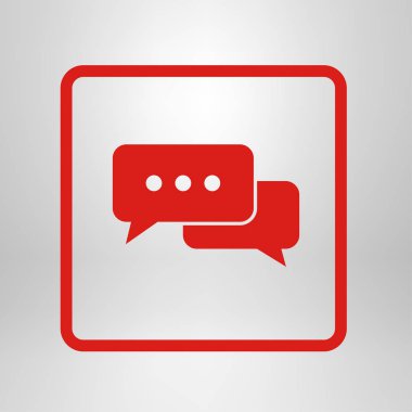 İletişim vektör çizim simgesi.