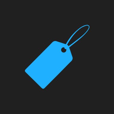 Satılık Etiketler simgesi. Fiyatı yüzde Satılık kapalı Etiketler. Düz tasarım stili. Vektör Eps 10.