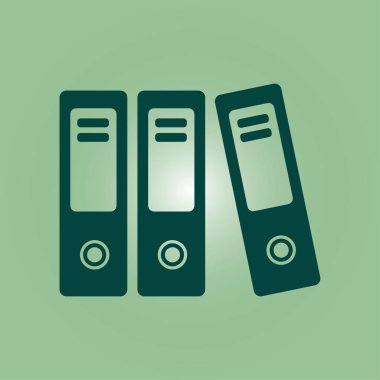 Evrak ve belgeler Office klasörler. Arşiv klasör simgesi. 