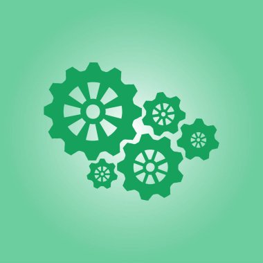 Simge vites. Düz stil. 