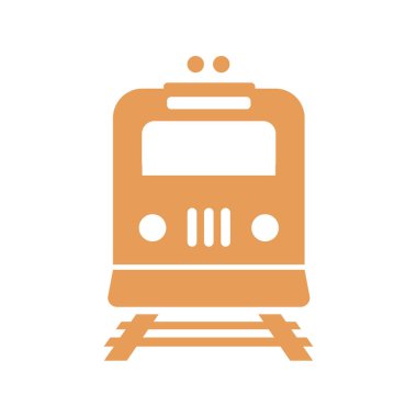 Tren simgesi. Metro erkek. Tren istasyonu işareti.