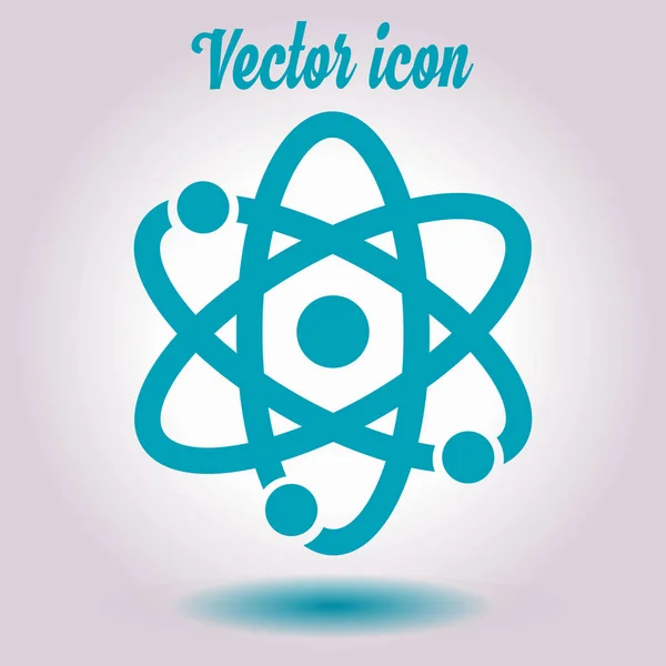 Символ Атома Значок Атомной Части — стоковый вектор
