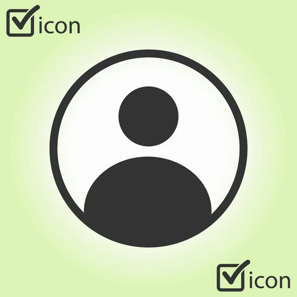 Icono Conexión Signo Usuario — Vector de stock