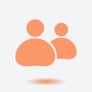 Kişi ya da sosyal işareti simgesi. 