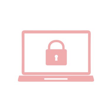 İnternet güvenliği konsepti ikonu. Tanımlama ve koruma simgesi.