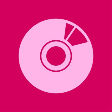 CD veya Dvd simgesini. Kompakt disk erkek.