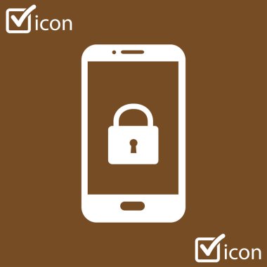 Internet güvenlik kavramı simgesi. Kimlik ve koruma simgesi.