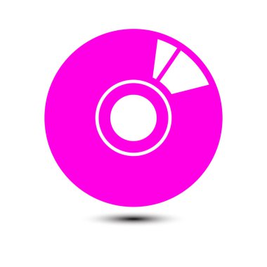 CD veya Dvd simgesini. Kompakt disk erkek.