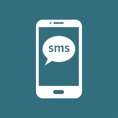 Smartphone kutsal kişilerin resmi, vektör çizim vektör çizim 