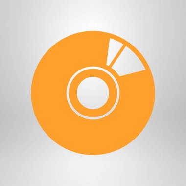 CD veya Dvd simgesini. Kompakt disk erkek.