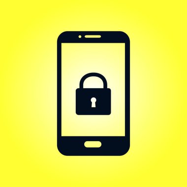 İnternet güvenliği konsepti ikonu. Tanımlama ve koruma simgesi.