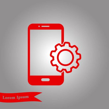 Akıllı telefon hizmetleri simgesi.